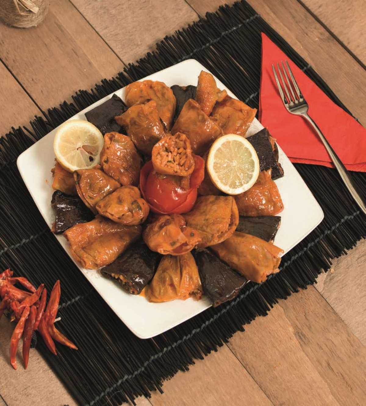 zeytinyağlı kofik dolması